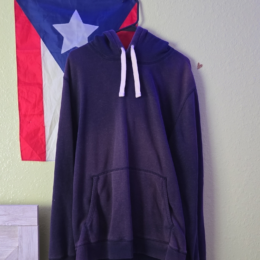 Men's Blue-Purple Hoodie